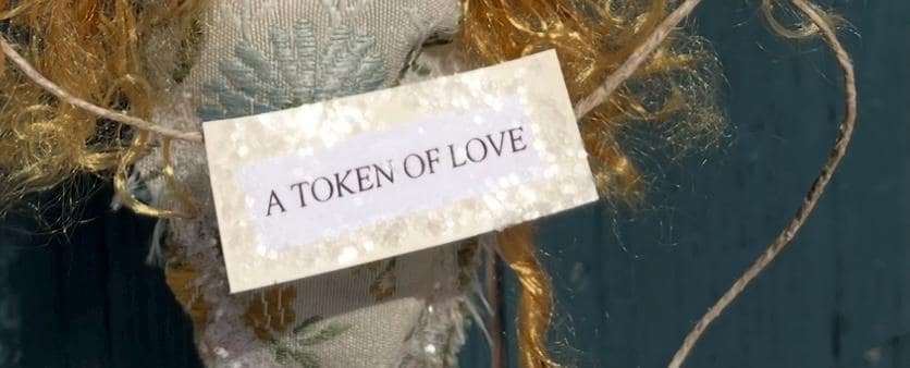 Mermaid keepsake with Token of Love message