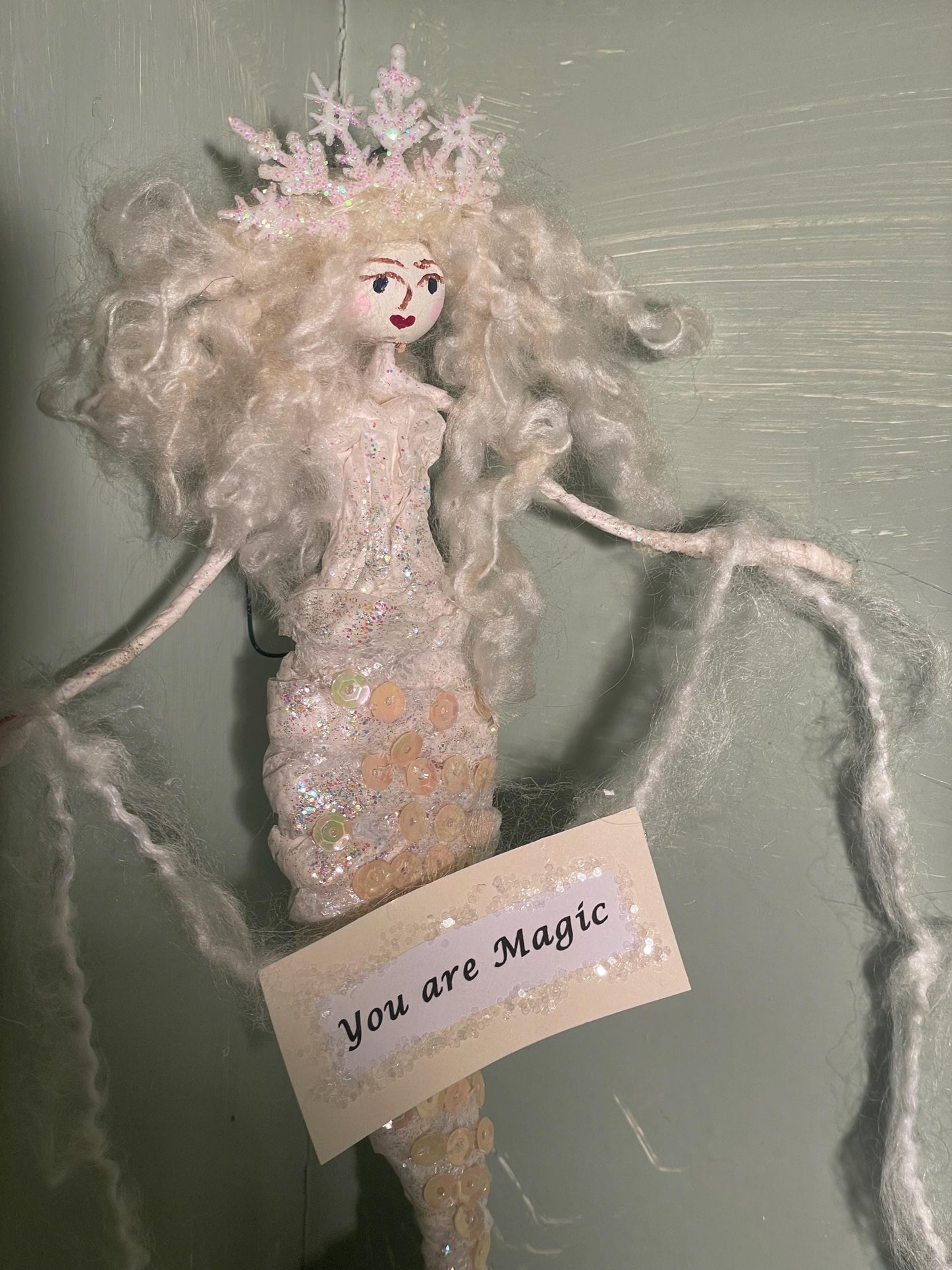 Winter White Mermaid