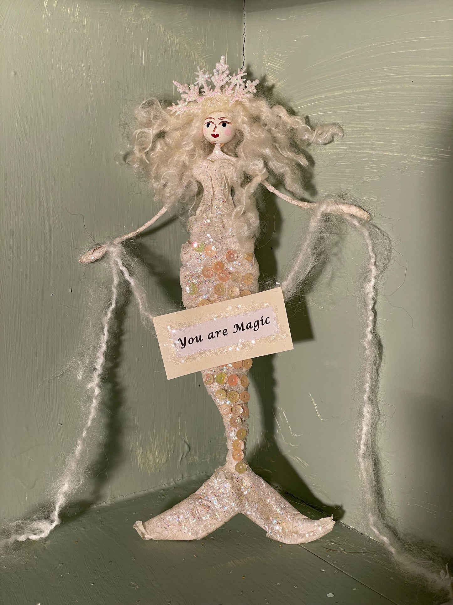 Winter White Mermaid