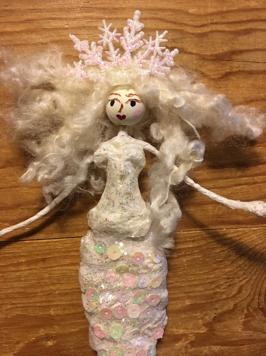Winter White Mermaid
