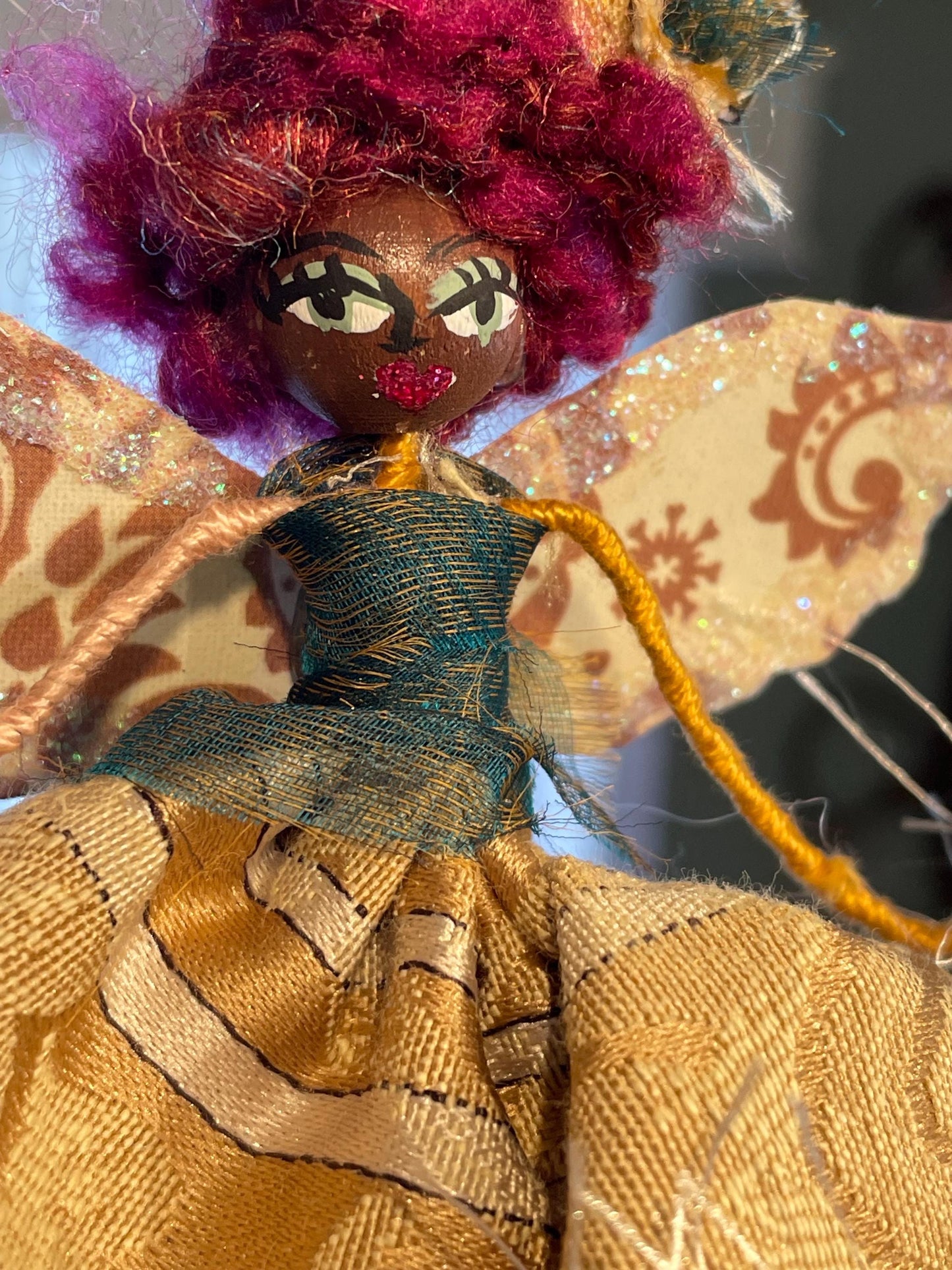 Handmade Fairy: Spring is Coming Decorative Ornament 7 inches tall