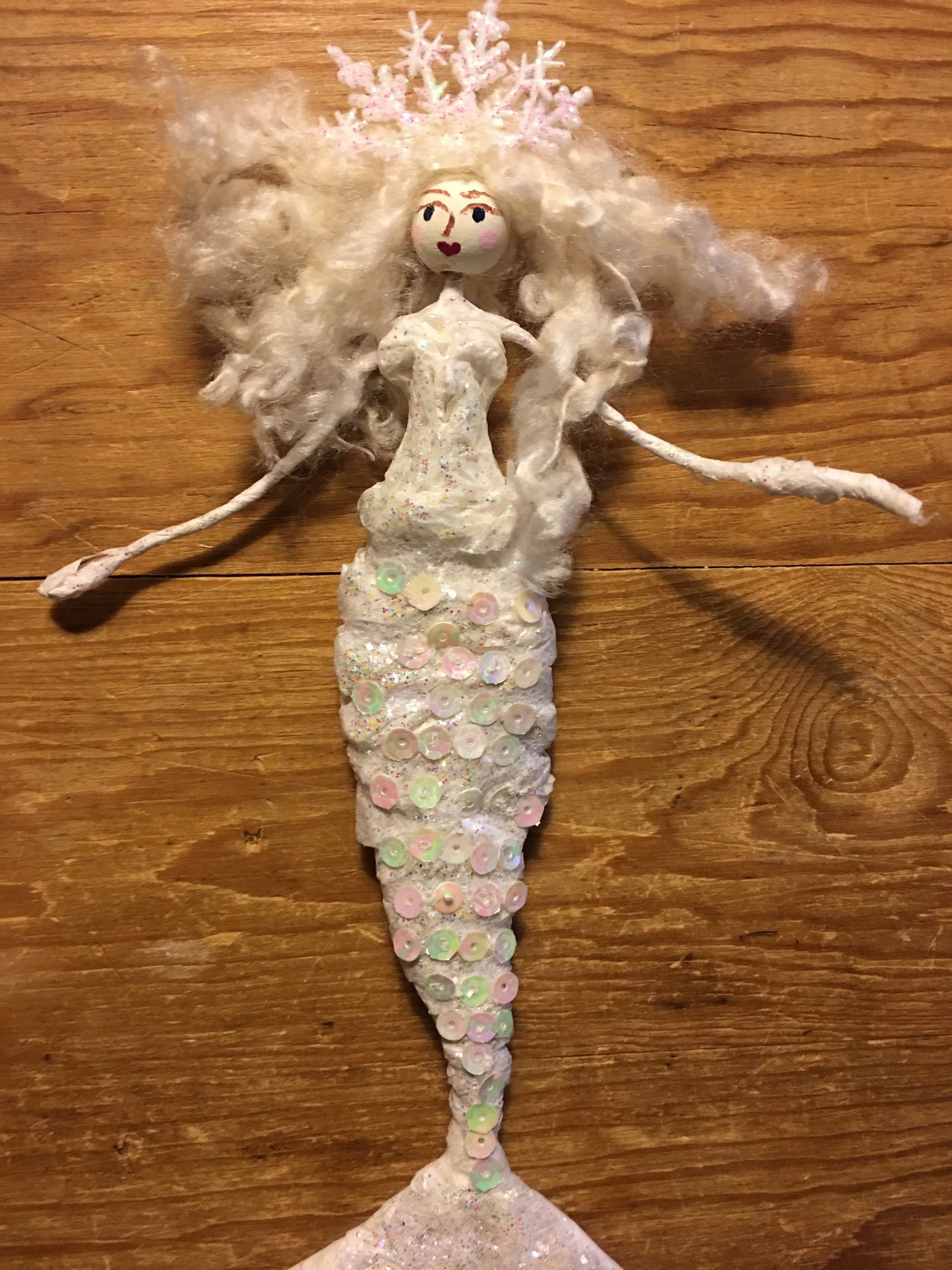 Winter White Mermaid