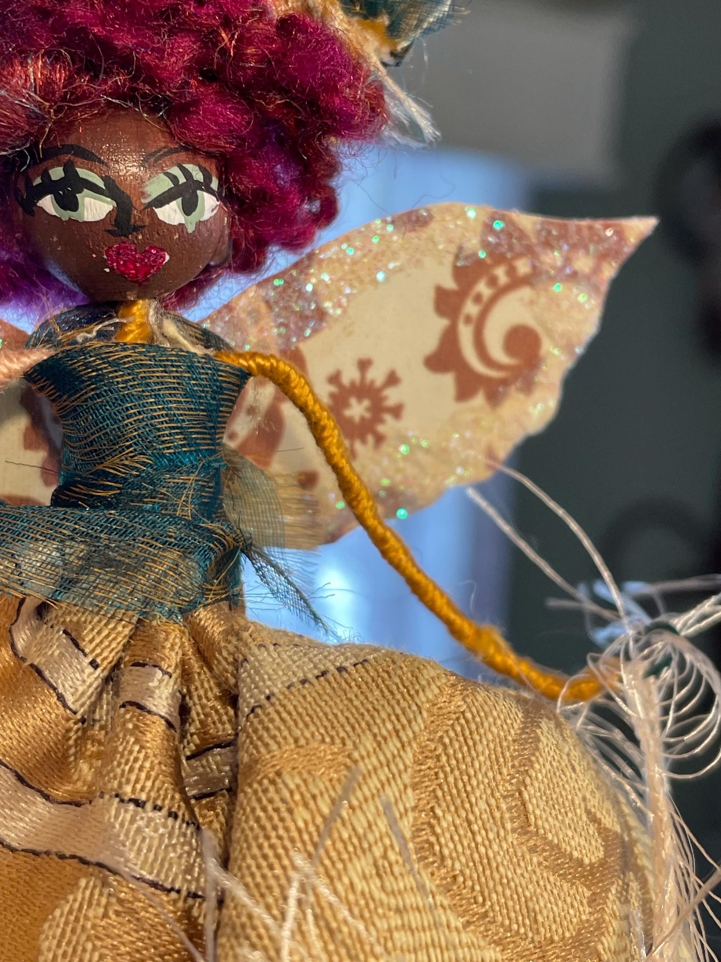 Handmade Fairy: Spring is Coming Decorative Ornament 7 inches tall
