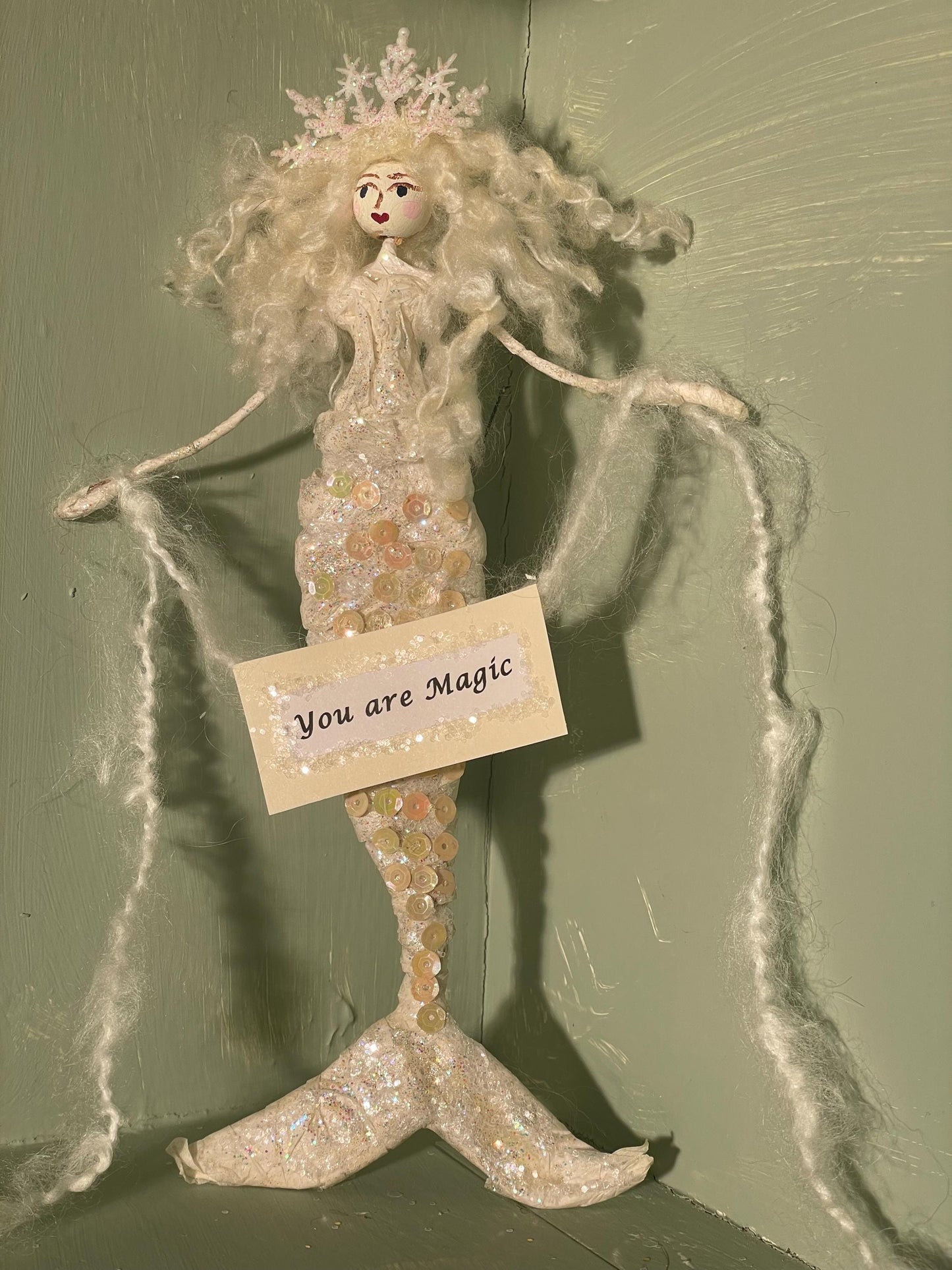 Winter White Mermaid