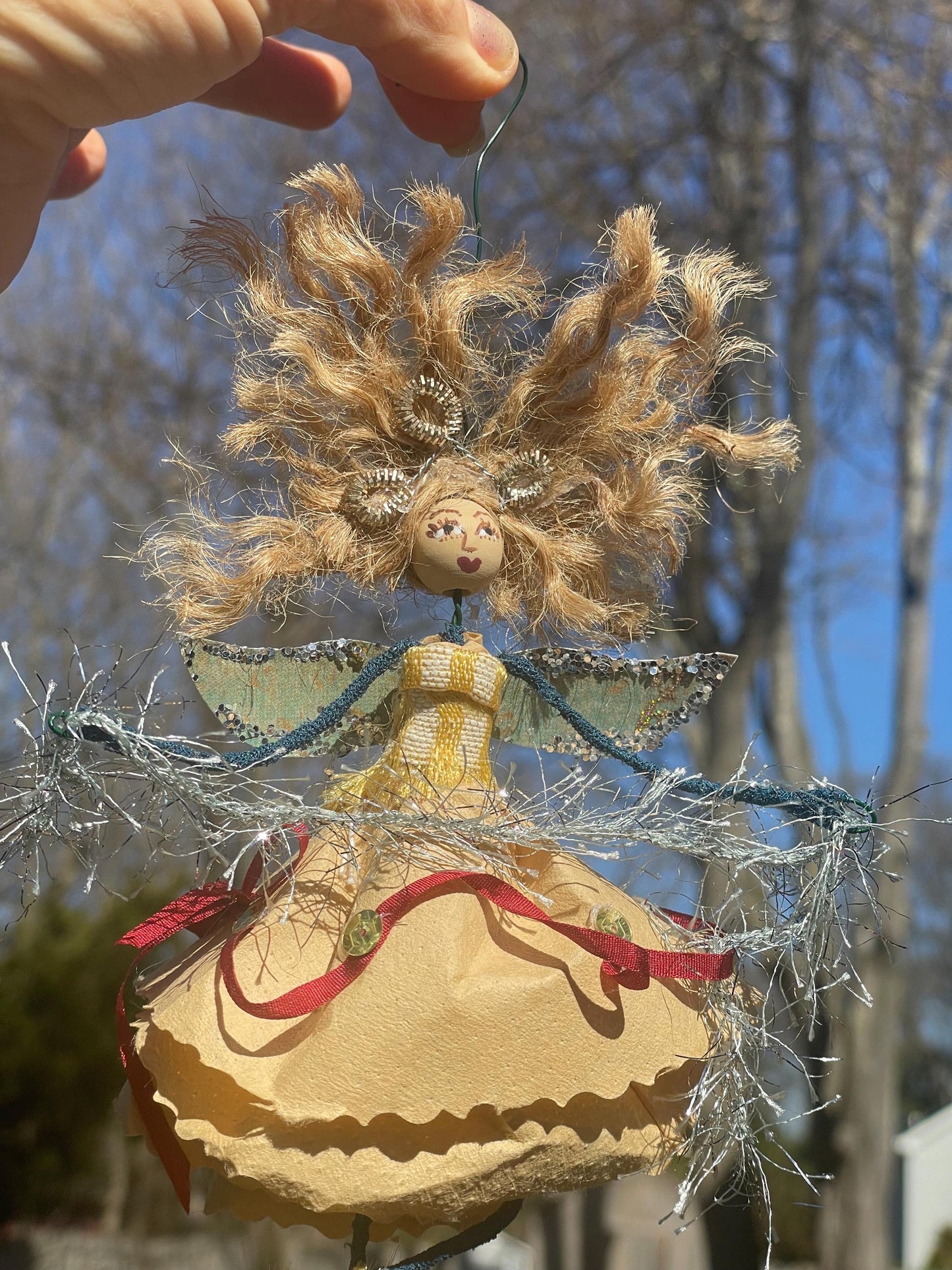 Whimsical Design Handmade Fairy Doll